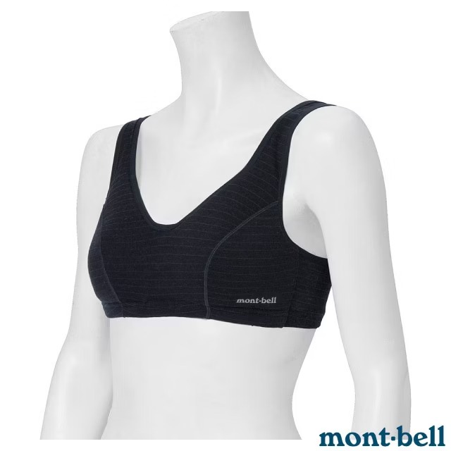 【mont-bell】女 SPMW LIGHT WEIGHT SOFT BRA 運動內衣/1107807 BK 黑✿30E010